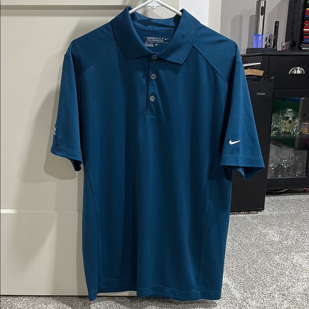 Nike Men's Blue golf polo and Nike men’s gray polo